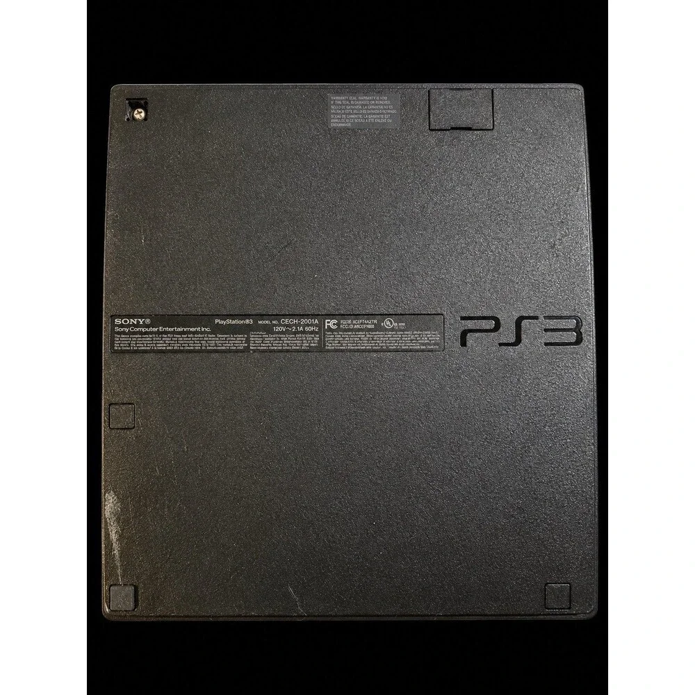 Sony PlayStation 3 CECH-2001A Console Bundle w/ 2 Controllers Move Games HDMI